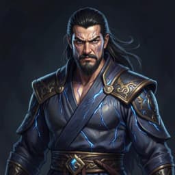 Wei Xun — Cultivation / Wuxia character portrait