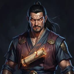 Jian Wei — Cultivation / Wuxia character portrait