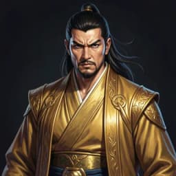 Wei Jian — Cultivation / Wuxia character portrait