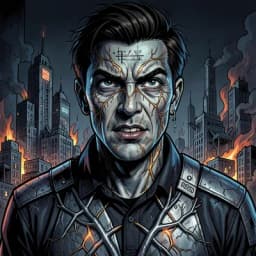 Ada — Cyberpunk character portrait