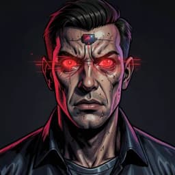Jiro — Cyberpunk character portrait