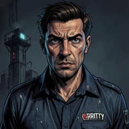 Kaito — Cyberpunk character portrait