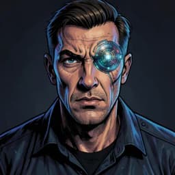 Jiro — Cyberpunk character portrait