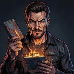 Renjiro — Cyberpunk character portrait