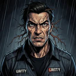 Jiro — Cyberpunk character portrait