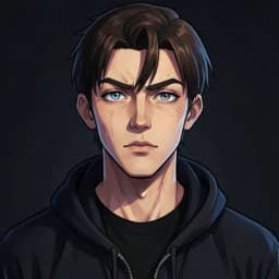 Arthur Sterling — Dark Academia character portrait
