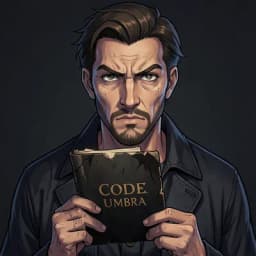 Julian Finch — Dark Academia character portrait