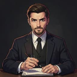 Julian Vane — Dark Academia character portrait