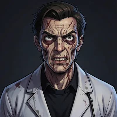 Julian Vane — Dark Academia character portrait