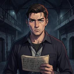 Julian Vane — Dark Academia character portrait