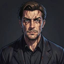 Arthur Vane — Dark Academia character portrait