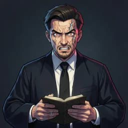 Julian Vane — Dark Academia character portrait