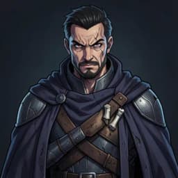 Varkas — Dark Fantasy character portrait