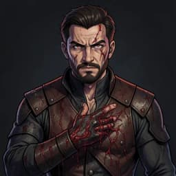 Varrick — Dark Fantasy character portrait