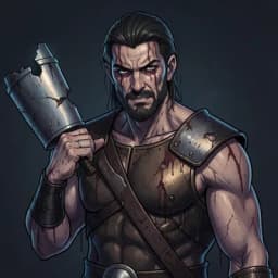 Darios — Dark Fantasy character portrait