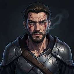 Joram — Dark Fantasy character portrait