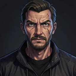Bram Vane — Dark Fantasy character portrait
