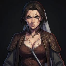 Maren — Dark Fantasy character portrait