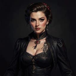 Margaret Halloway — Dark Romance character portrait