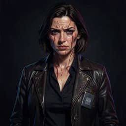 Min-ji — Dark Romance character portrait