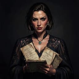 Clara Valois — Dark Romance character portrait
