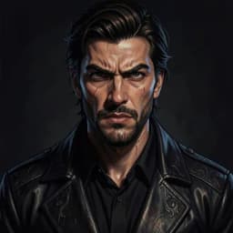 Hideo — Dark Romance character portrait