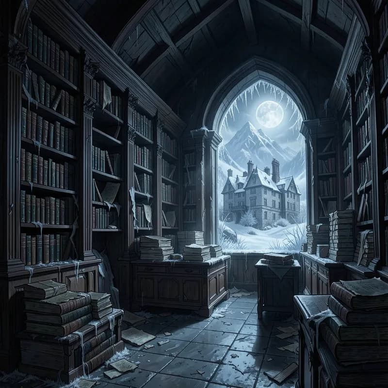 The Beast Dark Romance interactive story — atmospheric illustration