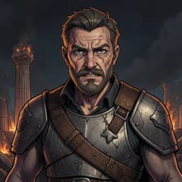 Aeneas — Dungeon Crawler character portrait