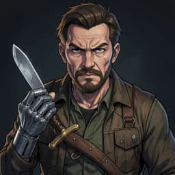 Haldor — Dungeon Crawler character portrait