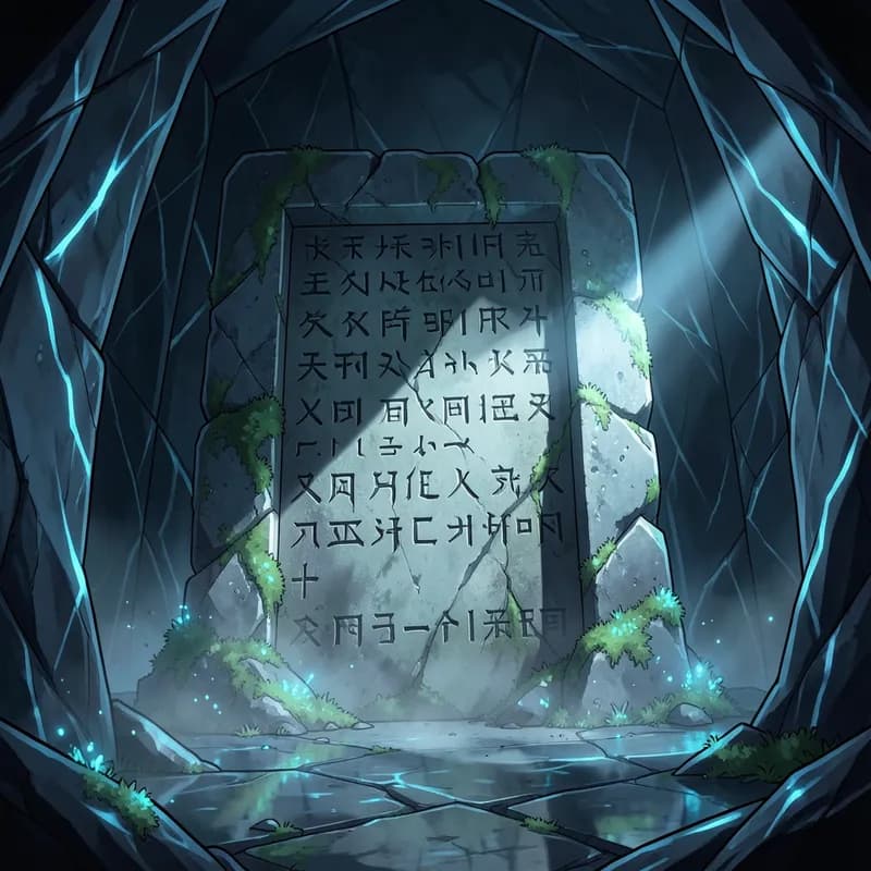 Dungeon Guardian Dungeon Crawler interactive story — atmospheric illustration