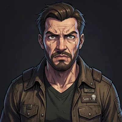 Joram Vane — Dungeon Crawler character portrait