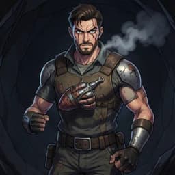 Vadim — Dungeon Crawler character portrait