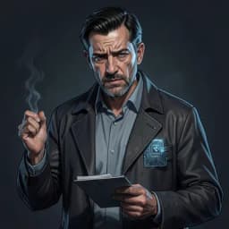 Marek — Dystopian character portrait