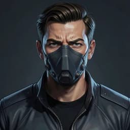 Jiro — Dystopian character portrait