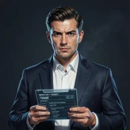 Hideo — Dystopian character portrait