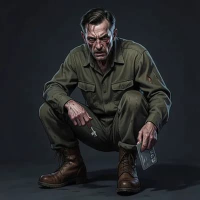 Jovan — Dystopian character portrait