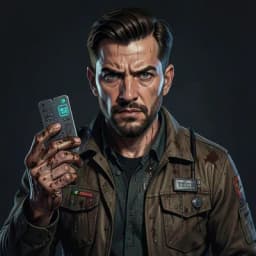 Jaxon — Dystopian character portrait