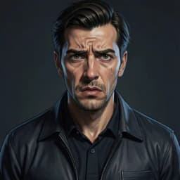Hideo — Dystopian character portrait