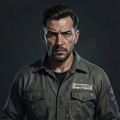 Jaren — Dystopian character portrait