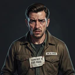 Merrick — Dystopian character portrait