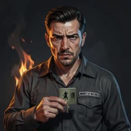 Harlan — Dystopian character portrait