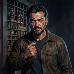 Jiro — Dystopian character portrait