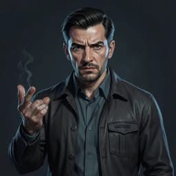 Marek Vane — Dystopian character portrait