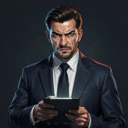 Julian Halloway — Dystopian character portrait