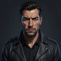 Soren Hauk — Dystopian character portrait