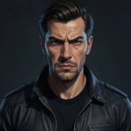 Jarek — Dystopian character portrait