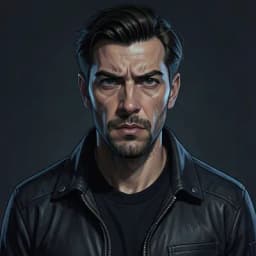 Jiro — Dystopian character portrait