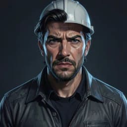 Marek — Dystopian character portrait