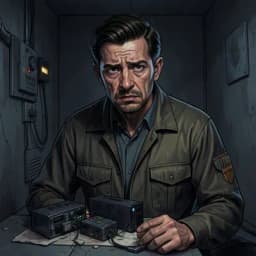 Vadim — Dystopian character portrait