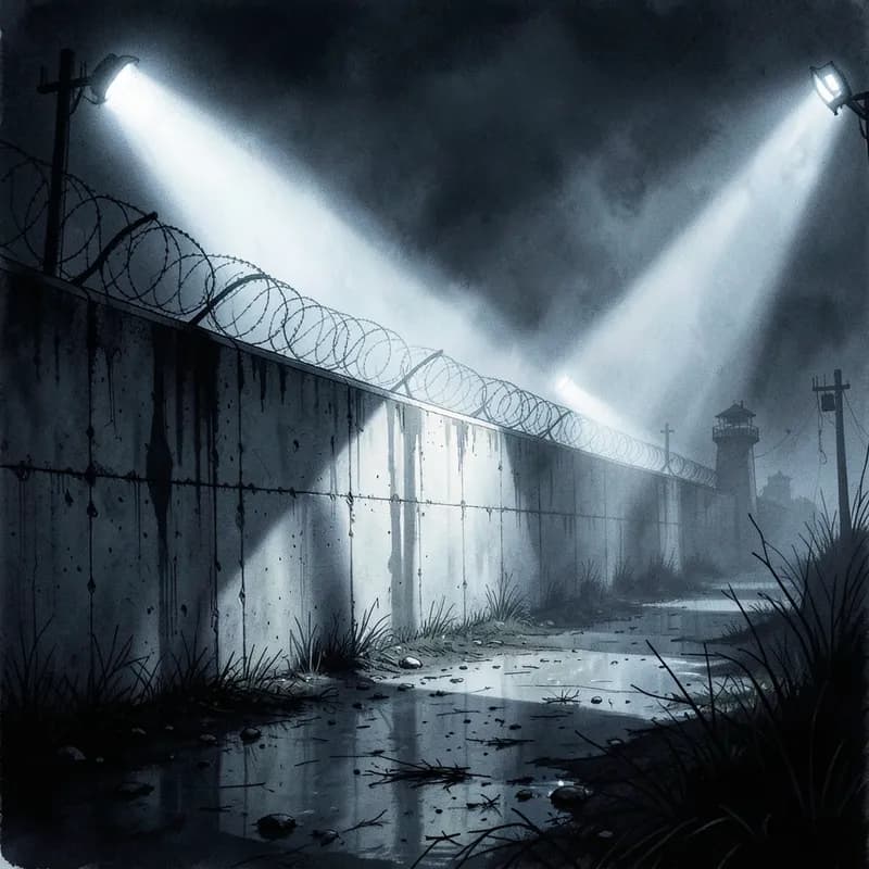 Cold War Berlin Espionage interactive story — atmospheric illustration